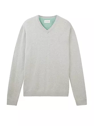 TOM TAILOR | Pull | hellgrau